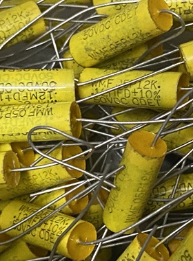 原装美国CDET电容0.12UF50V音频音响耦合电容