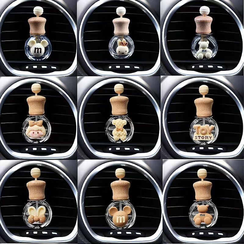 車載卡通擴香瓶香水分裝瓶持久香