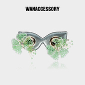 WANACCESSORY万蔻2022春夏水仙系列换脸包眼睛面具原创设计包配件
