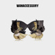 WANACCESSORY万蔻2022年新款 猫头鹰换脸包配饰面具眼睛原创设计师