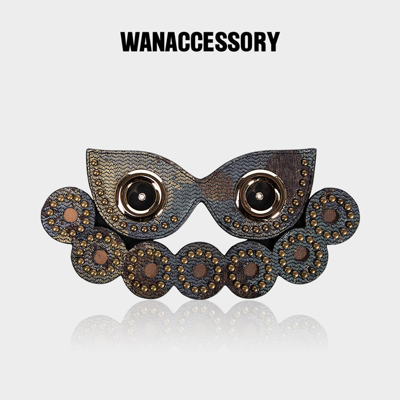 WANACCESSORY万蔻2023预言者魔法师猫头鹰换脸包眼睛面具原创设计,箱包皮具/热销女包/男包,包袋配件,淘宝优惠券,粉丝福利购,淘宝优惠卷