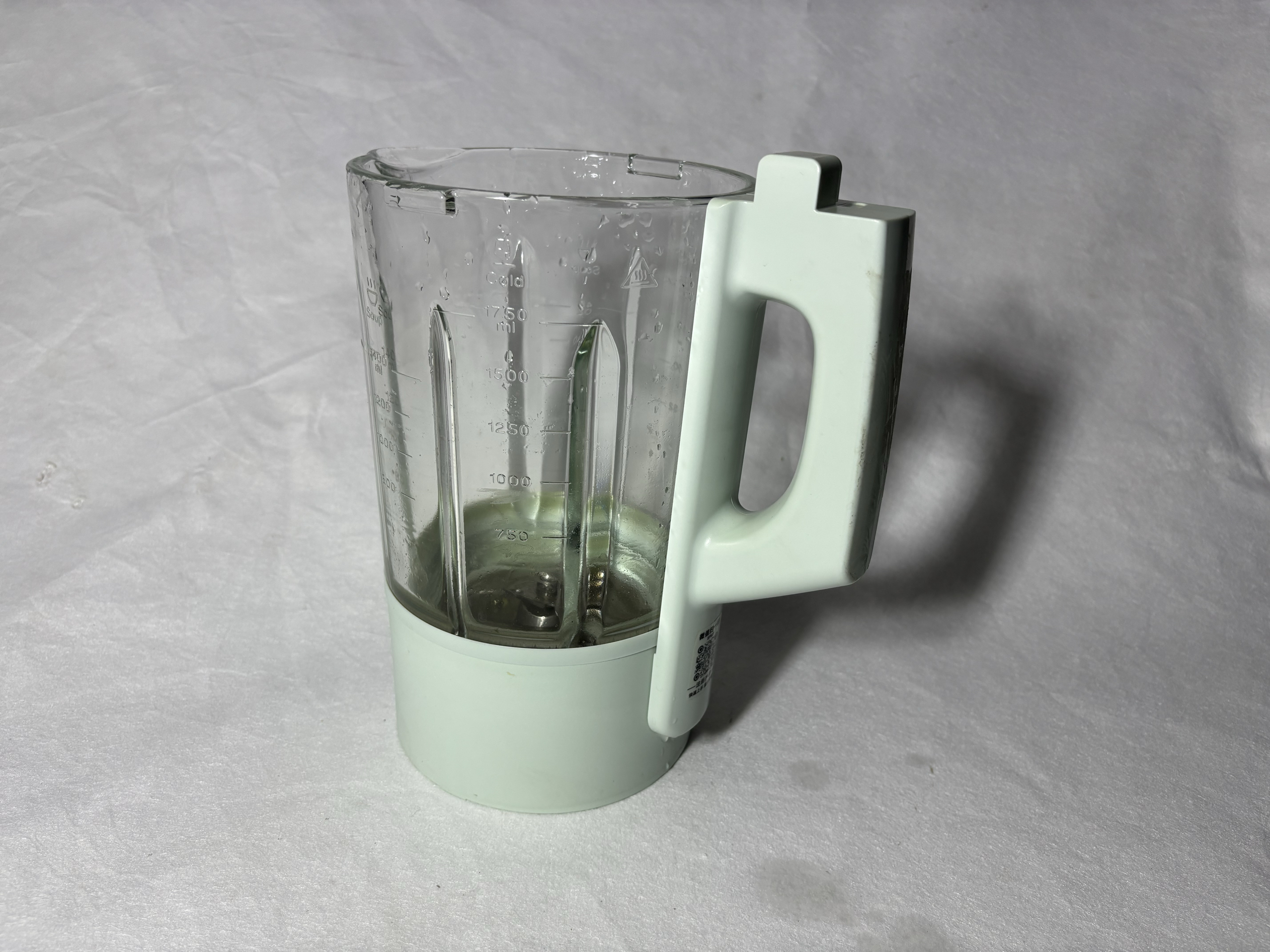 苏泊尔破壁料理机配件SP625玻璃杯热杯搅拌杯加热豆浆杯