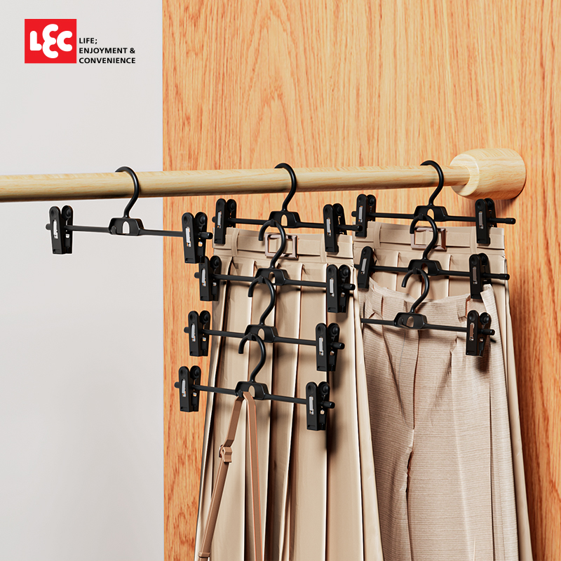 lec日本丽固可折叠无痕晾衣架