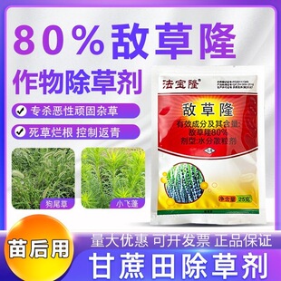 甘蔗地除草专用剂80%敌草隆生姜田除草剂敌草降龙甘蔗地苗后除草