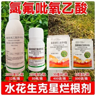 帆邦阔太师氯氟吡氧乙酸异辛酯水稻水花生空心莲子草马齿苋除草剂