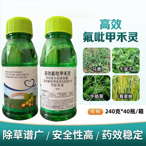 万豪108克/升高效氟吡甲禾灵尖叶