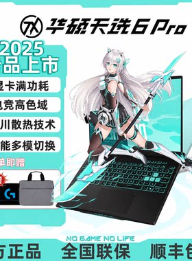 华硕天选6Pro电竞游戏笔记本电脑
