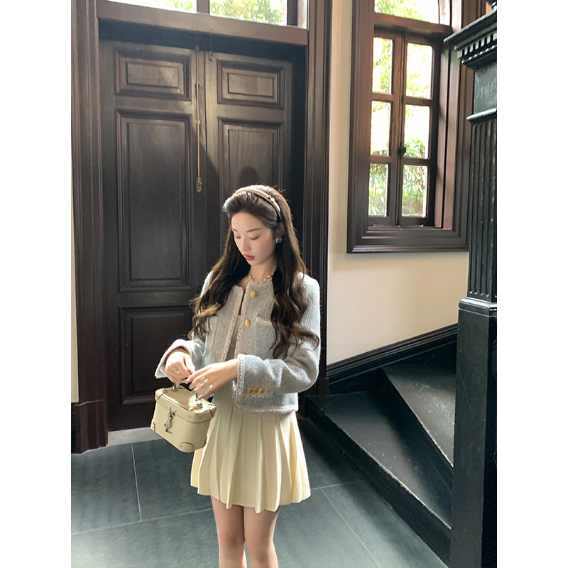 cchen陈陈小香风编制高级感外套