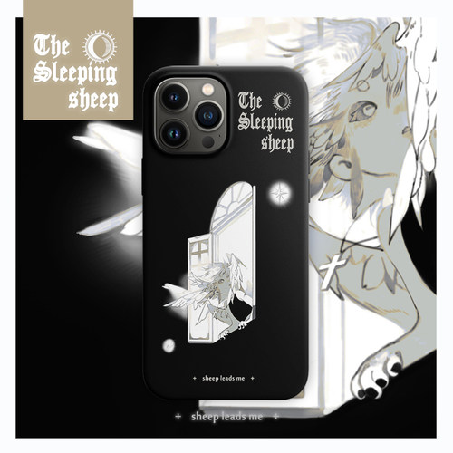 苹果iPhone软壳小众暗黑原创防摔