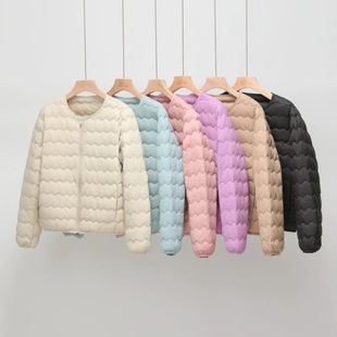 2025冬季新款内胆羽绒服女轻薄内穿短款轻便时尚保暖90白鸭绒外套