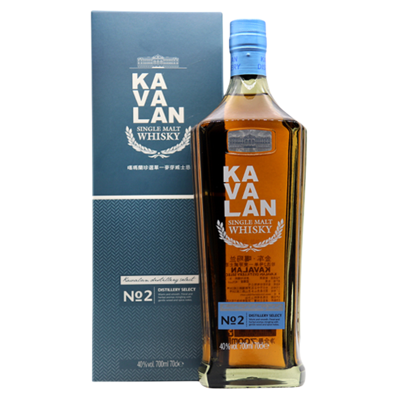 噶玛兰珍选1号2号单一麦芽威士忌