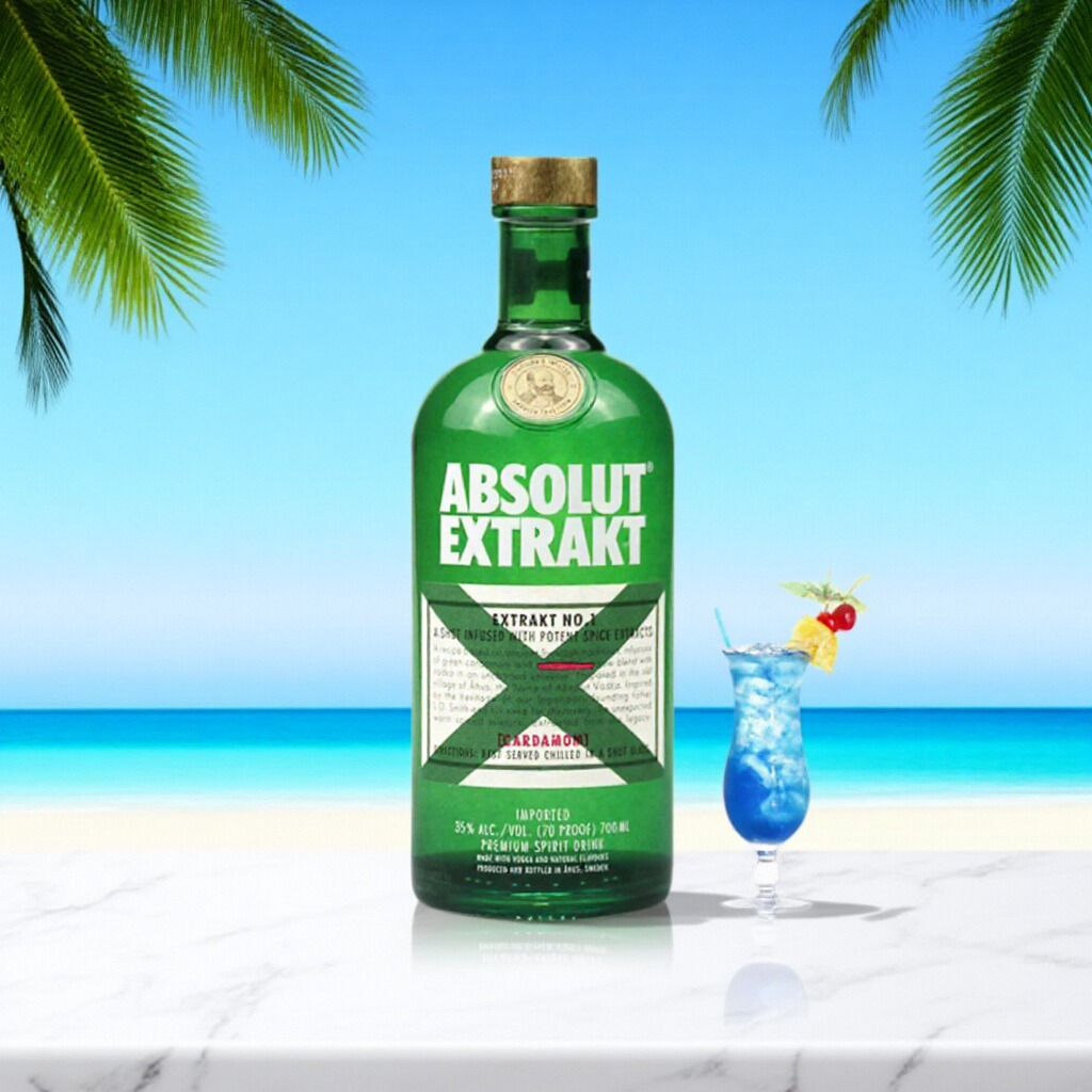 瑞典进口绝对X伏特加ABSOLUT冰萃新风味配制酒鸡尾酒调酒基酒洋酒