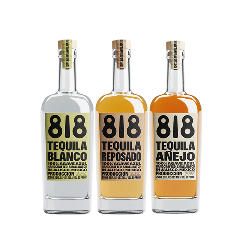 肯达尔詹娜818龙舌兰750ml 金银陈酿TEQUILA墨西哥进口洋酒