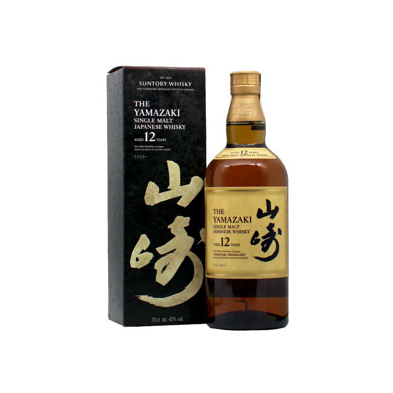 宾三得利山崎12年单一麦芽威士忌Suntory Yamazaki日本进口洋酒