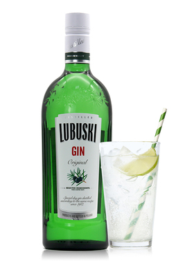 卢布斯基金酒波兰进口洋酒烈酒杜松子基酒鸡尾酒调酒进口洋酒烈酒