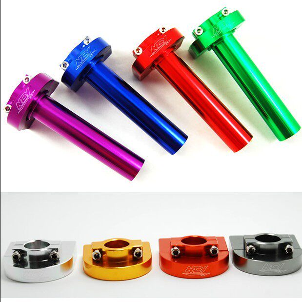 包邮摩托车改装加油座手把JOG福喜GY6巧格鬼火RSZ油门座 大扭油