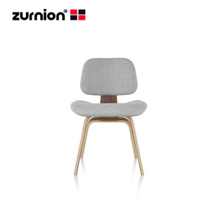 zurnion北欧设计师家具eames upholstered dcw经典创意弯曲木餐椅