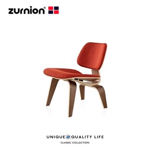 北欧实木设计师家具 eames upholstered lcw弯曲木休闲椅