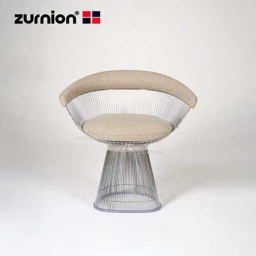 ZURNION精品创意设计师Warren Platner chair普拉特纳金属餐椅
