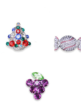 Popits人字拖专用配饰葡萄系列