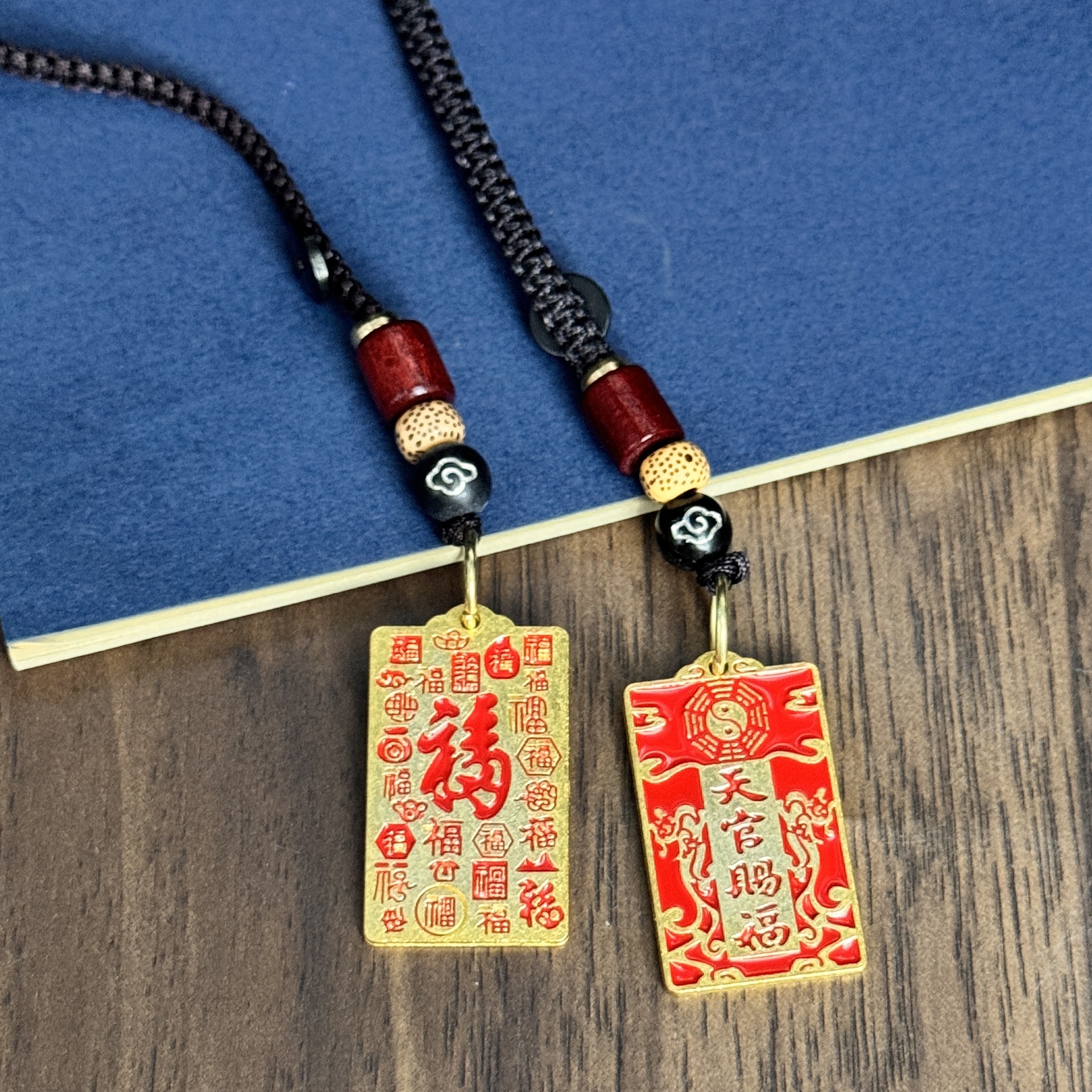 情侣全黄铜吊坠书包钥匙扣
