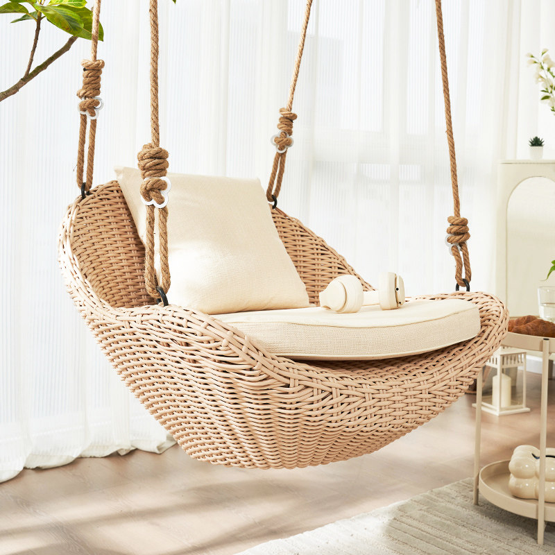 吊篮椅子室内秋千阳台摇篮椅藤椅家用懒人吊床摇椅网红荡秋千吊椅,住宅家具,户外秋千,淘宝优惠券,粉丝福利购,淘宝优惠卷