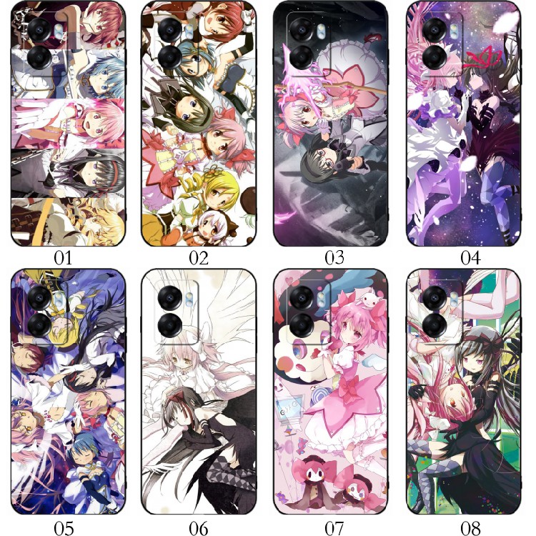 魔法少女小圆 适用 红米 Note 13 Pro/12R/12 Turbo/+/11E/K60/realme GT Neo2/GT2/V30/V23/10/Q5/Ne手机壳