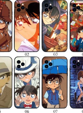 柯南 适用 小米 10T Pro/Civi 1S/2/MIX 4/三星 S30 Plus/S21/A72/A52/A32/Note20/A71/A51/S20 手机壳