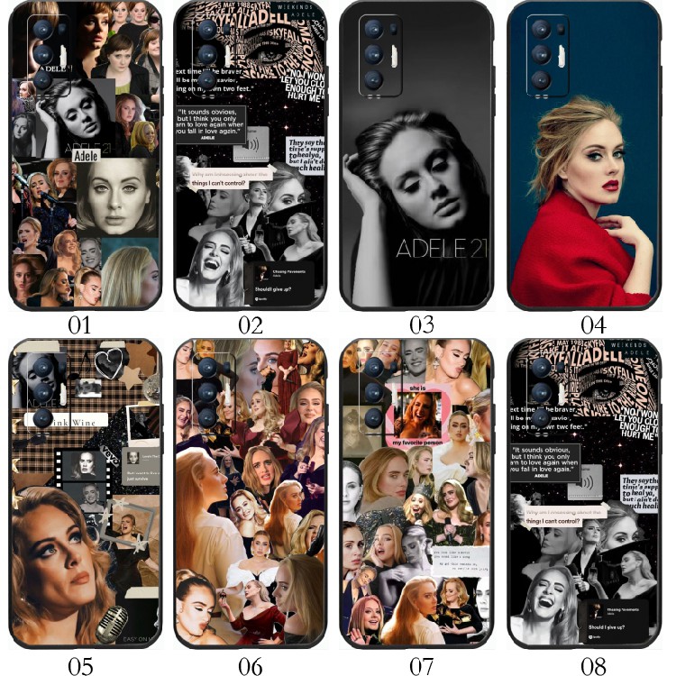 Adele阿黛尔 适用 OPPO Reno4 Pro/6+/K/5 Z/A52/A32/A93/A55/A95/A93s/A11s/A56/A55s/K9/K7x/Find X手机壳