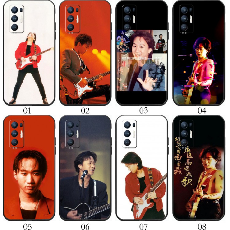 黄家驹 适用 OPPO Reno4 Pro/6+/K/5 Z/A52/A32/A93/A55/A95/A93s/A11s/A56/A55s/K9/K7x/Find X3手机壳