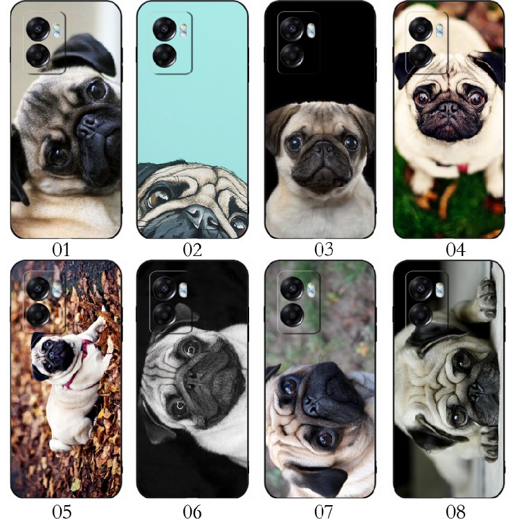八哥犬 适用vivo S15 Pro/Y78 Plus/Y77/T2x/Y73t/Y100/Y100i/Y55s/Y33s/Y32/Y33e/Y21S/Y21/T1手机壳