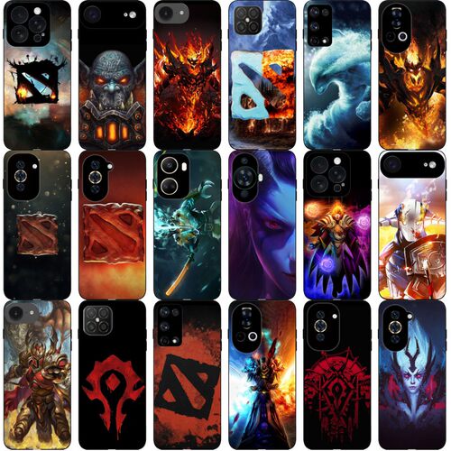 定制dota2 适用iphone 11/13/min/12/pro/14/max/15/plus/16/17/xs/xr/16e/17e/7/8/X玻璃壳