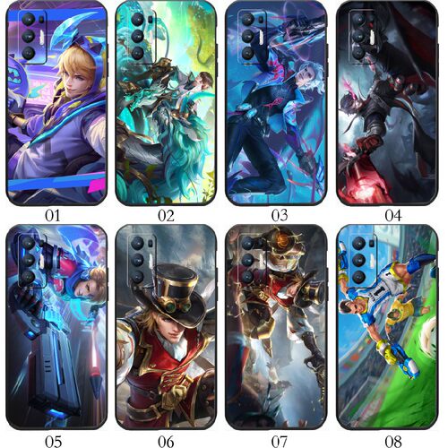 王者荣耀马可波罗 适用 红米 Note 9 4G/K50 至尊/10 pro/Note 11 SE/K60/realme V5/x7/V15/Q2/Q3/手机壳