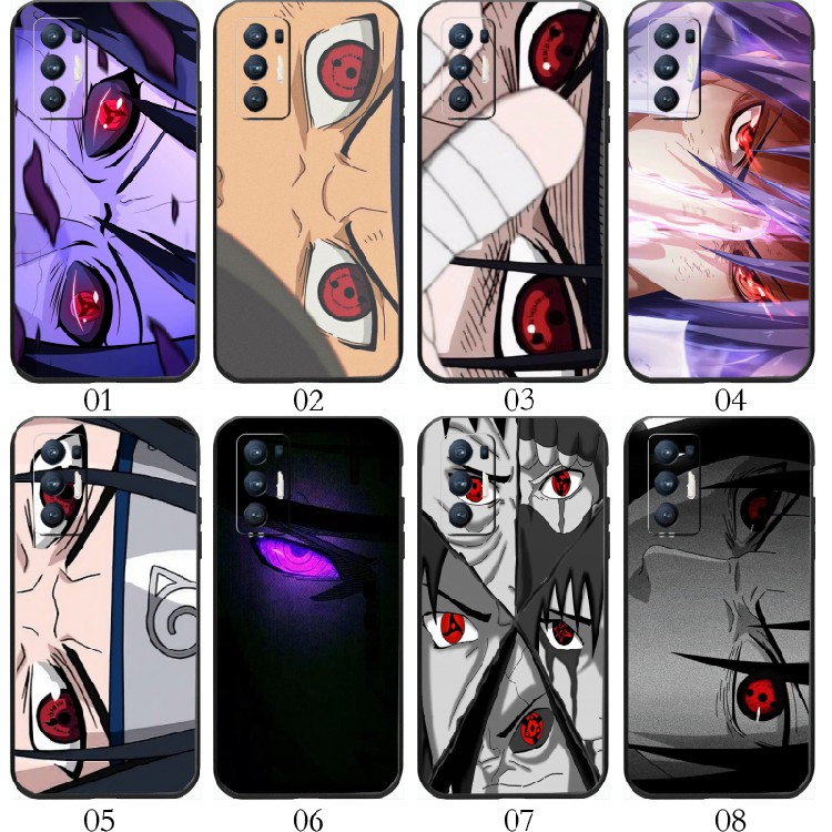 火影写轮眼 适用 OPPO Reno4 Pro/6+/K/5 Z/A52/A32/A93/A55/A95/A93s/A11s/A56/A55s/K9/K7x/Find X3手机壳