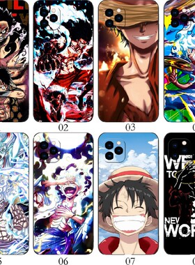 海贼王路飞 适用iPhone苹果15/12/13/14/11/红米Note12/荣耀60 SE/Play 6T/6C/OPPO Find X3/pro/mini手机壳
