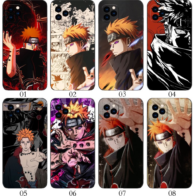 火影忍者佩恩 适用iPhone苹果 15/12 mini/13 Pro/14 Max/11/Plus/XS/XR/X/8/7/6/5/红米Note 12/12R/手机壳