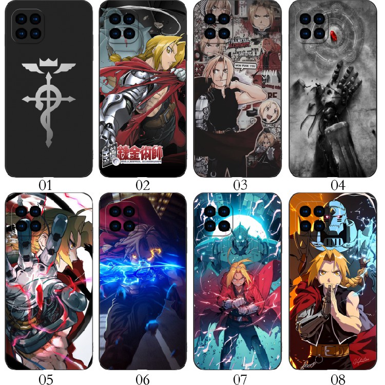 钢之炼金术师 适用 OPPO A92/A53 5G/Reno4 SE/A72/A15/A35/realme/V13/V3/V11/V11S/Q3/Q3i/iPhone/v手机壳