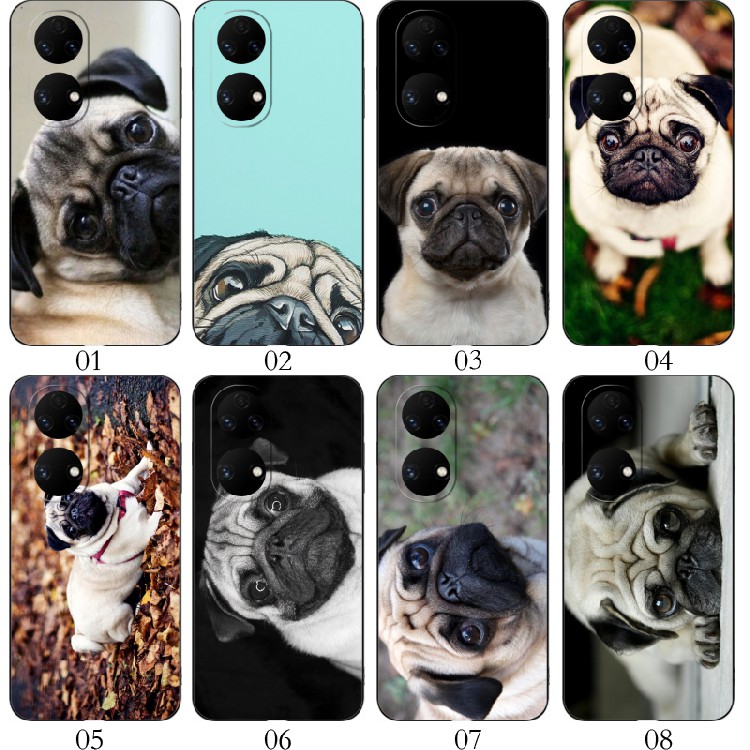 八哥犬 适用 红米 Note 11T Pro+/iQOO Z7i/一加 Nord N20/12T/OPPO A1 活力版/一加 Ace 2V手机壳