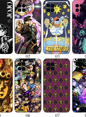 jojo 奇妙冒险 适用 OPPO A92/A53 5G/Reno4 SE/A72/A15/A35/realme/V13/V3/V11/V11S/Q3/Q3i/iPhone/手机壳