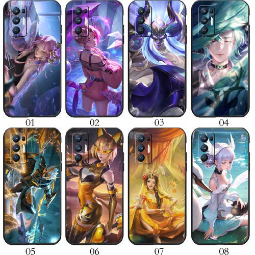王者荣耀 适用 红米 Note 9 4G/K50 至尊/10 pro/Note 11 SE/K60/realme V5/x7/V15/Q2/Q3/手机壳