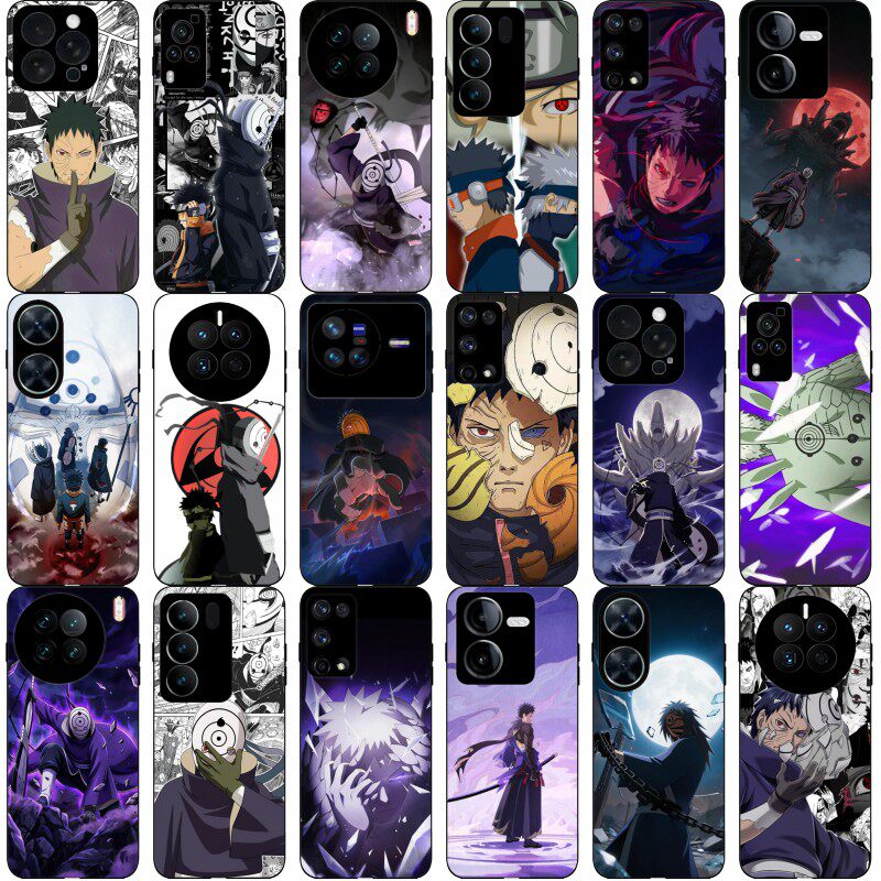 火影忍者带土 适用VIVO X90/X60/X70/X80/X50/Y100/Y100i/Y11/Y200/Y200i/Y300/GT/Y3玻璃壳