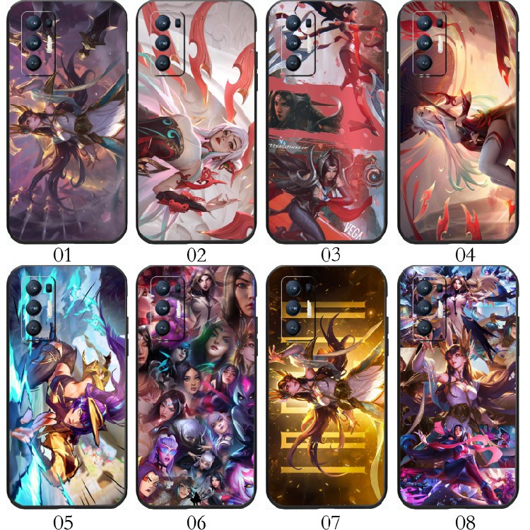 刀锋LOL艾瑞莉娅 适用 红米 Note 9 4G/K50 至尊/10 pro/Note 11 SE/K60/realme V5/x7/V15/Q2/Q3/手机壳