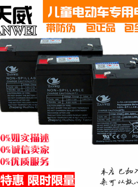 6V4.5V7V10v12V7AH6伏儿童电动车童车蓄电池电瓶充电器配件包邮