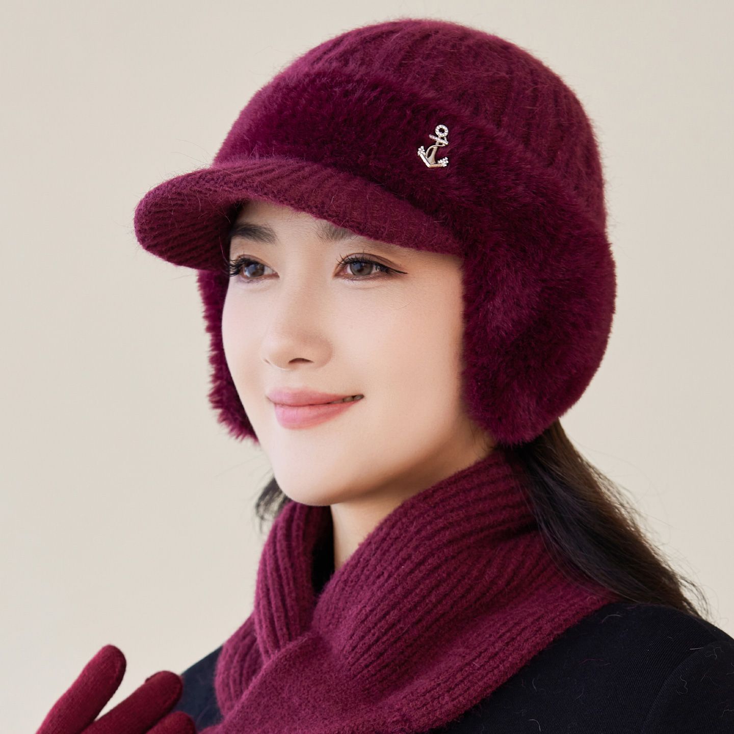 老年人帽子春秋款女妈妈帽