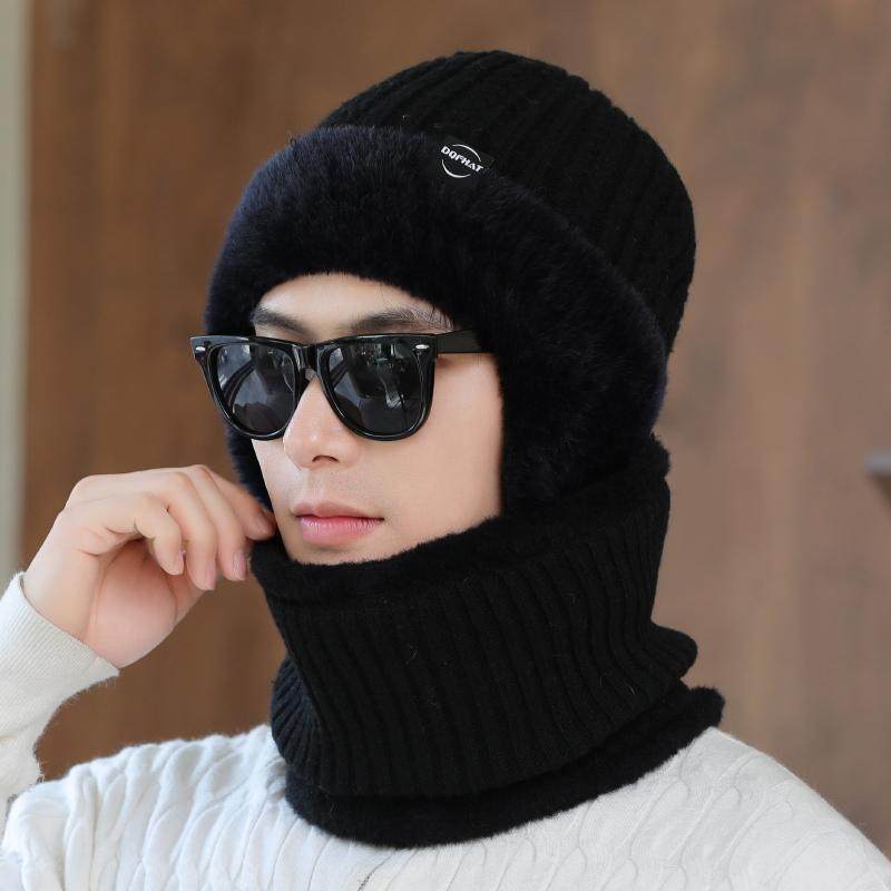 帽子男冬天针织帽冷帽防寒毛线帽加厚保暖秋冬季男士加绒护耳套帽,服饰配件/皮带/帽子/围巾,帽子,淘宝优惠券,粉丝福利购,淘宝优惠卷