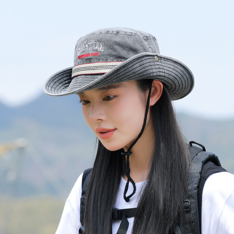 渔夫帽运动休闲女春夏西部牛仔帽图片