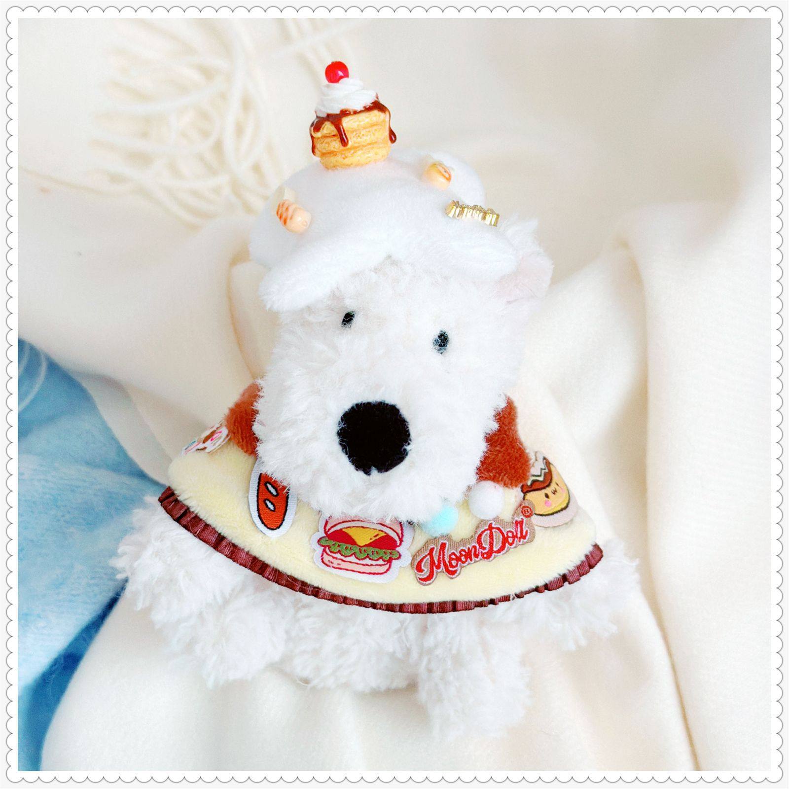 【仅衣服】西高地小狗娃衣挂件衣服可爱配饰配件焦糖布丁头饰斗篷,模玩/动漫/周边/娃圈三坑/桌游,棉花娃娃/毛绒玩具娃衣,淘宝优惠券,粉丝福利购,淘宝优惠卷