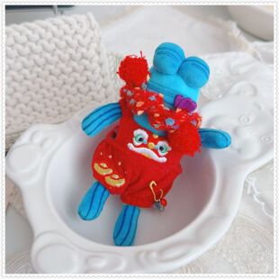 仅售衣服】比奇堡的居民娃衣服打工鱼娃衣酷酷鱼娃衣新年醒狮裤