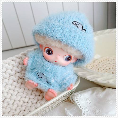 dimoo娃衣新品新生日记娃衣潮玩公仔衣服替换装可爱毛绒挂饰 毛衣