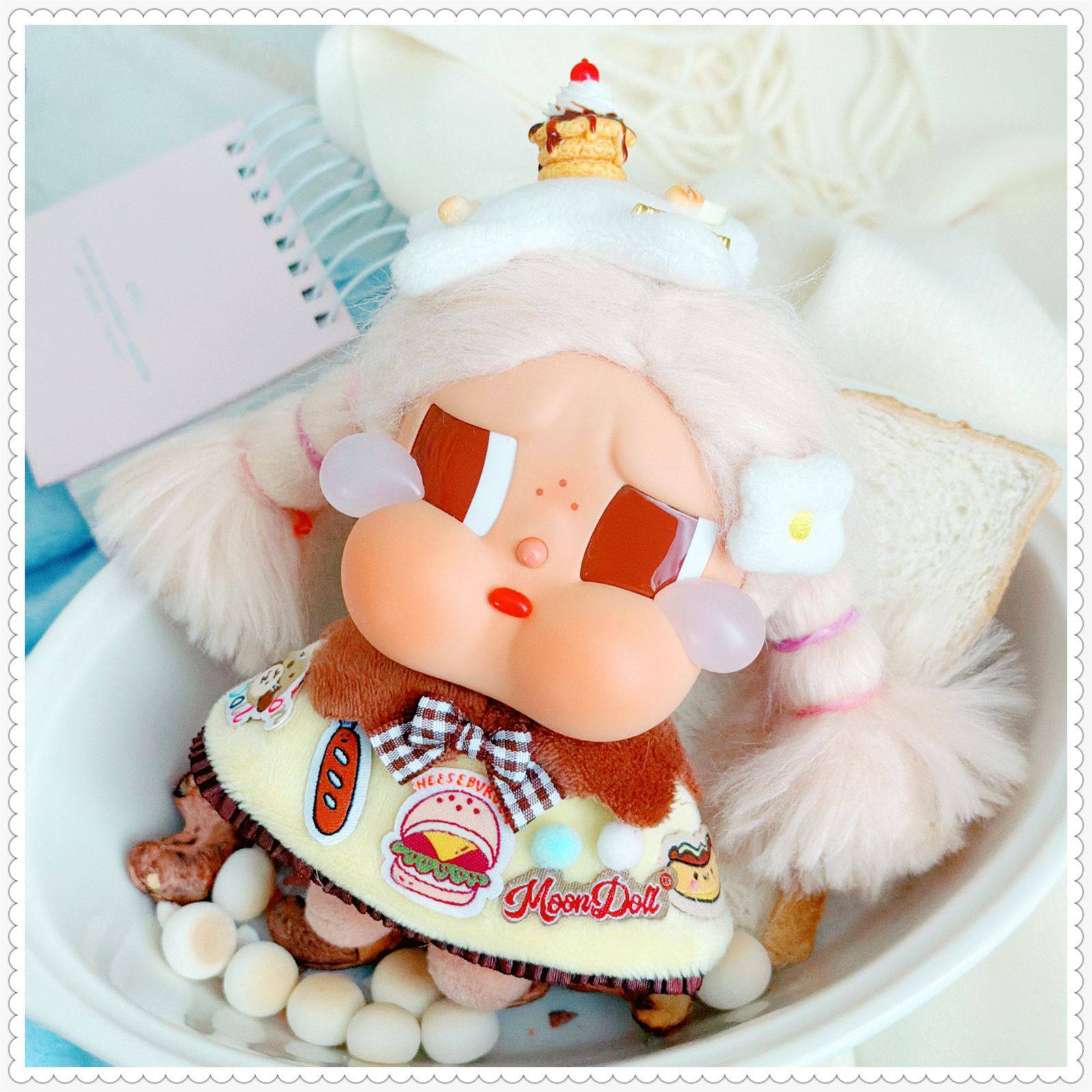 仅售衣服】crybaby娃衣眼泪工厂哭娃搪胶衣服盲盒公仔着替披肩,模玩/动漫/周边/娃圈三坑/桌游,棉花娃娃/毛绒玩具娃衣,淘宝优惠券,粉丝福利购,淘宝优惠卷